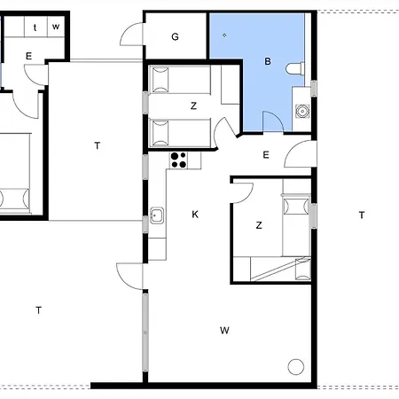 Casa de Férias Lk741-lokken-madsinesvej-1 Løkken