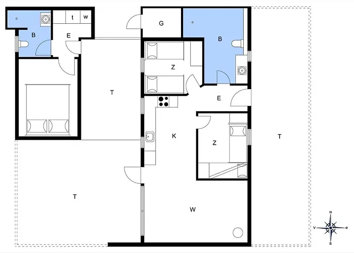 別荘 Lk741-lokken-madsinesvej-1 Løkken
